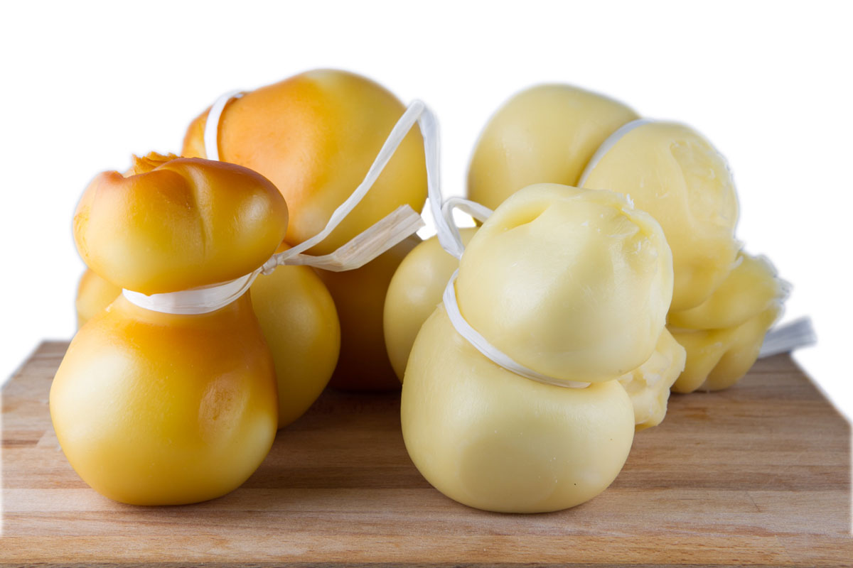 Traditional "scamorza" cheese