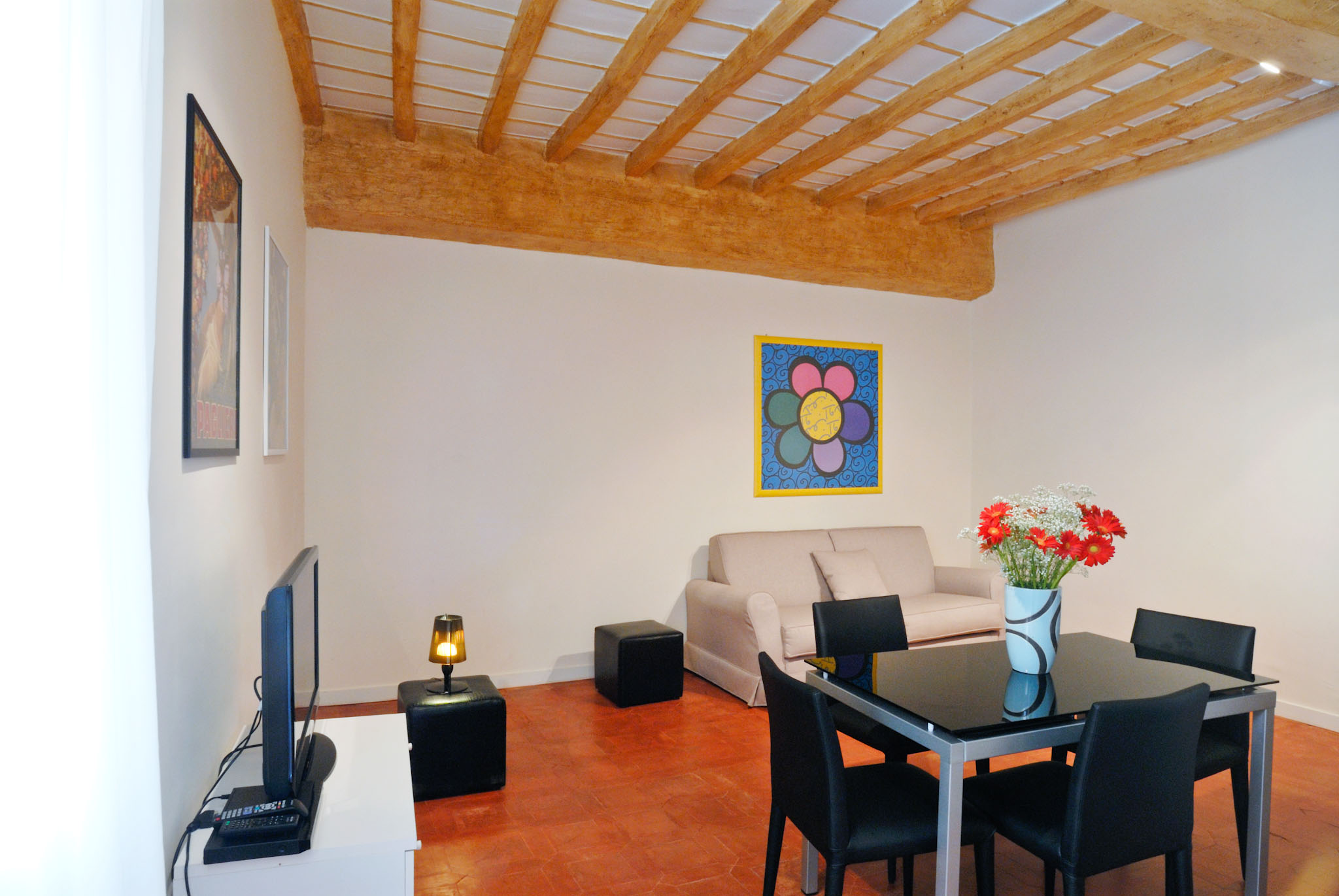 Before: AP54 Via Giulia II Living Room and Dining Area